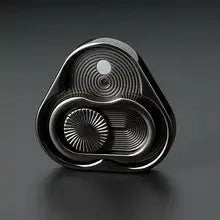 Triangle Flip Spinner – EDC Fidget Coin Toy – Black