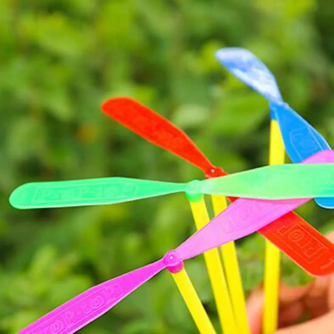 Bamboo Dragonfly Propeller Toy - 10 or 20 Pack