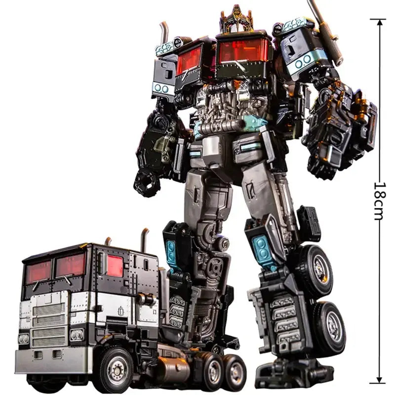 Robot Car Alloy Action Figure – Anime Series Collectible Toy for Kids – Style 4