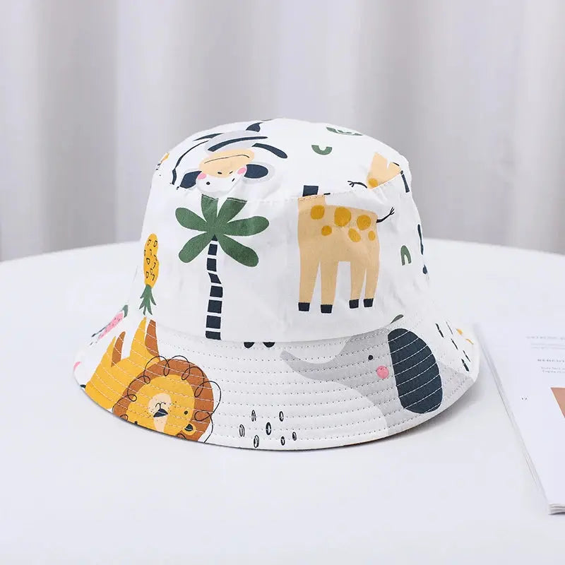 Baby Sun Hat – Cartoon Fisherman Hat for Toddlers
