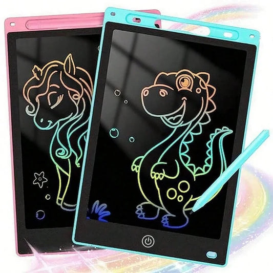 10inch LCD Color Doodle Drawing Board Handwriting Pad Electronic Writing Blackboard Birthday/Back-to-School Gift Educational Toy