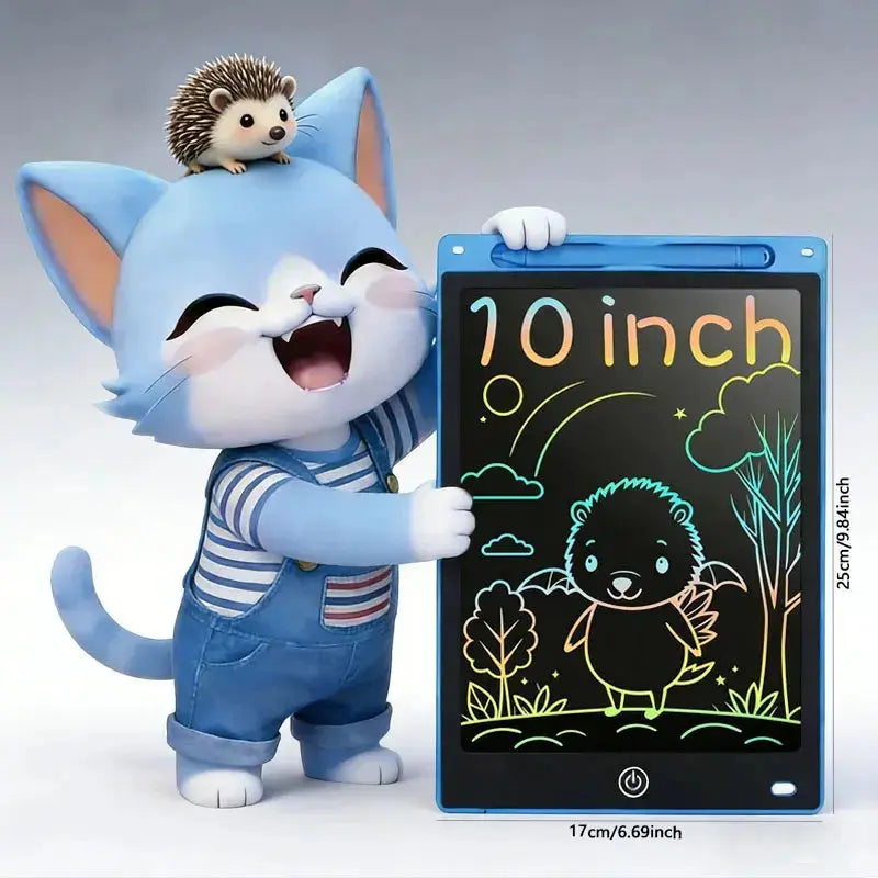 10-Inch LCD Doodle Board – Color Drawing Tablet for Kids – 10inch Dark blue