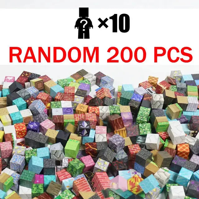 Magnetic Building Blocks – Mega 500-Piece STEM Set – 200PCS AND 10 DOLLS