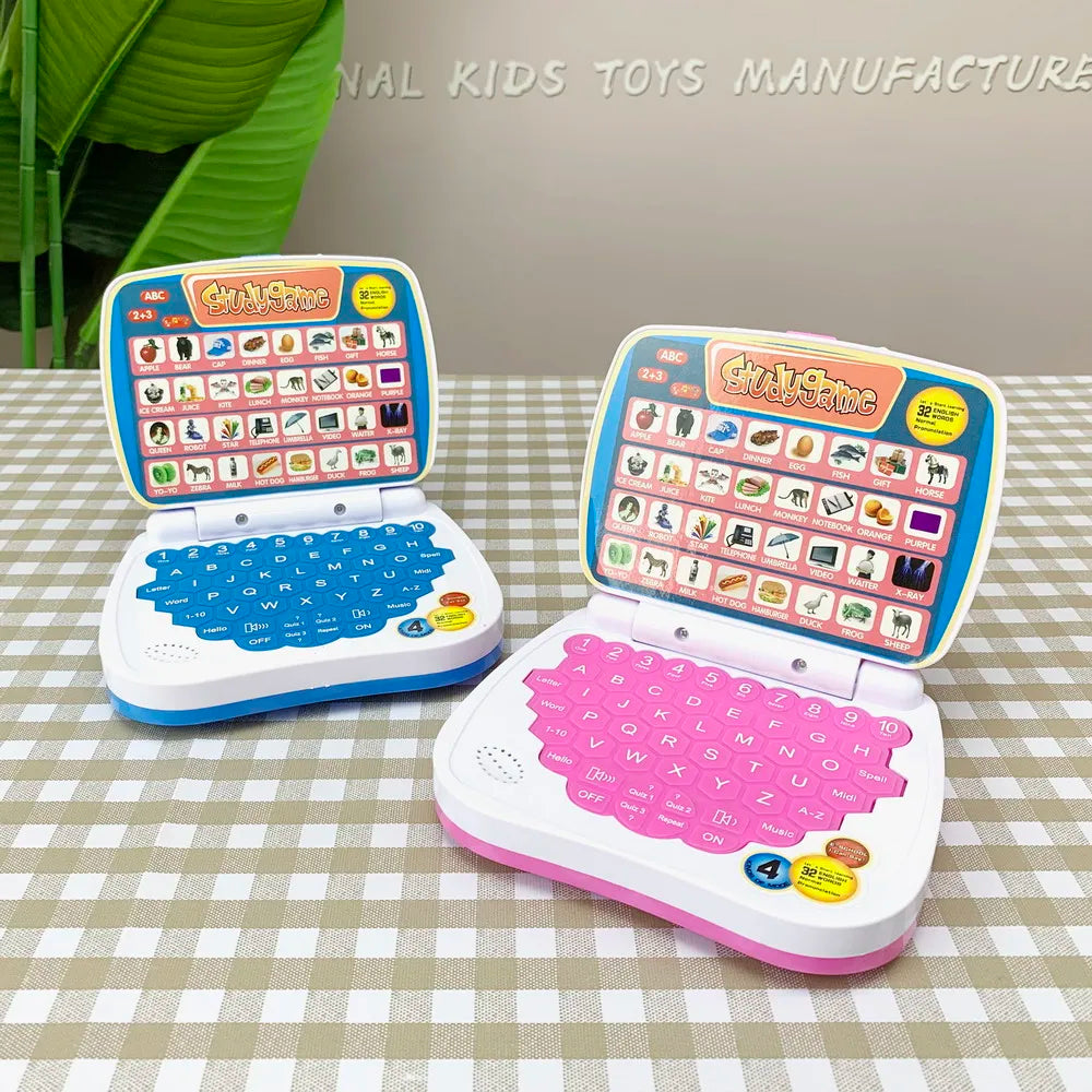 Kids Simulation Laptop – Portable Learning Typewriter for Ages 3–12