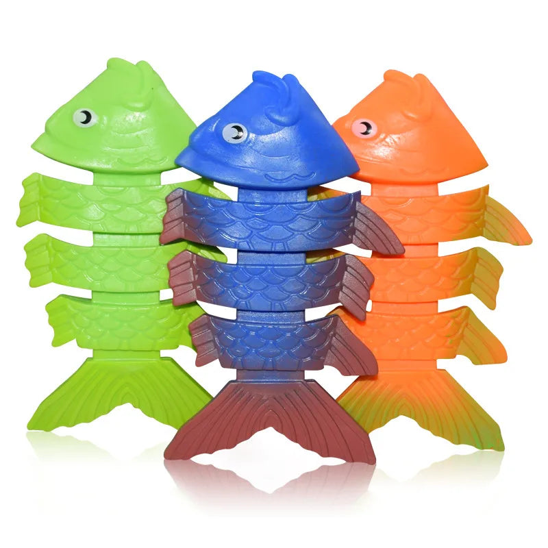 Kids Pool Diving Toy Set – Shark, Rocket & Ocean Friends