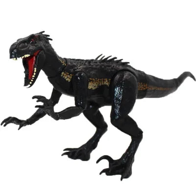 Lifelike Indoraptor Jurassic World Action Figure – Adjustable Dinosaur Toy for Kids