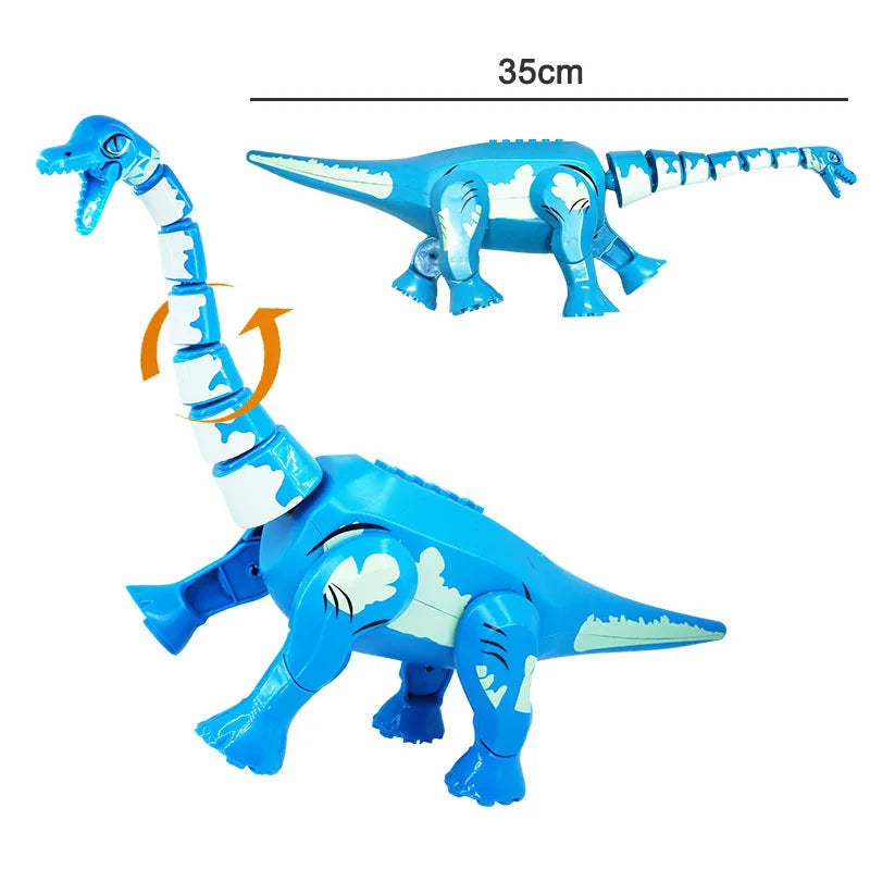 Jurassic Dino World Large Dinosaurs Figures Bricks Building Blocks Velociraptor T-Rex Triceratops Indominus Rex Toys For Kids