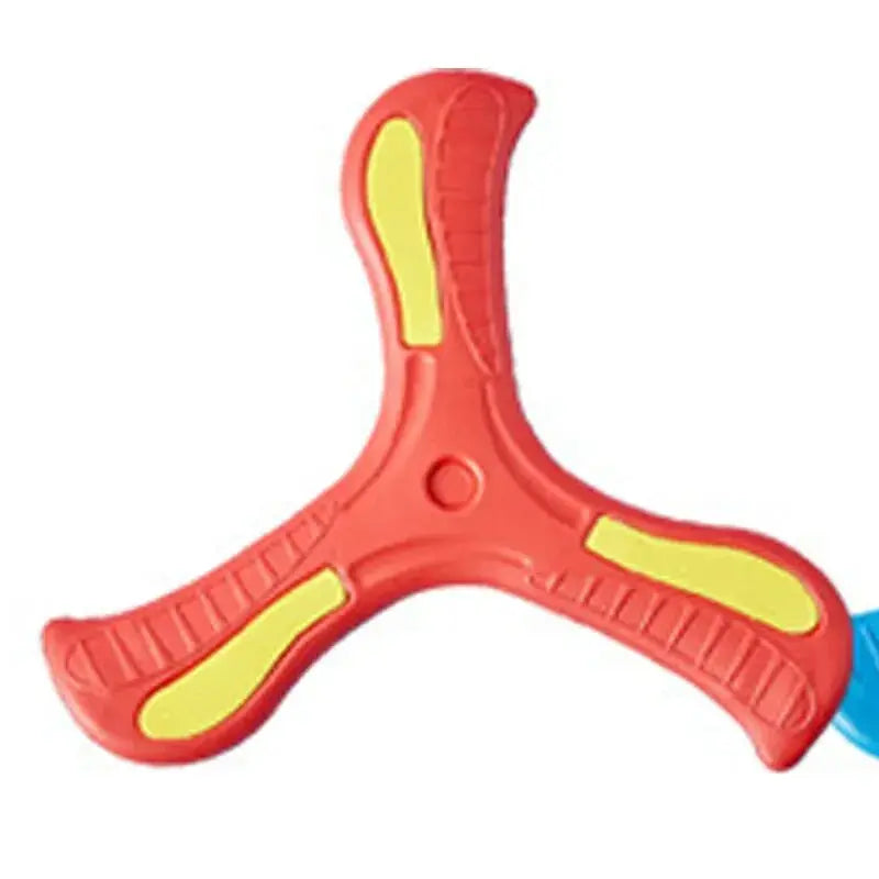 Soft Foam Boomerang – Safe Indoor & Outdoor Flying Toy – Red