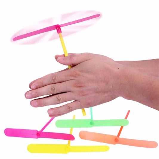 Bamboo Dragonfly Propeller Toy - 10 or 20 Pack