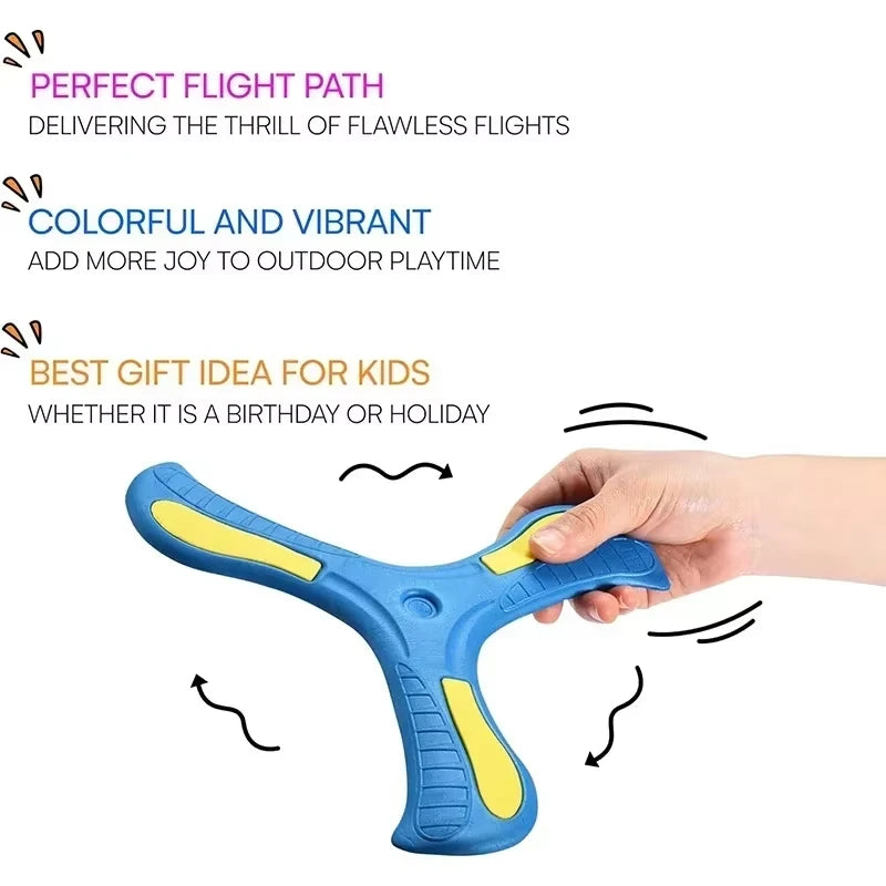 EVA Foam Boomerang Flying Disc Outdoor Toy