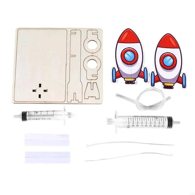STEM Rocket Launch Kit – Educational Physics Toy for Kids