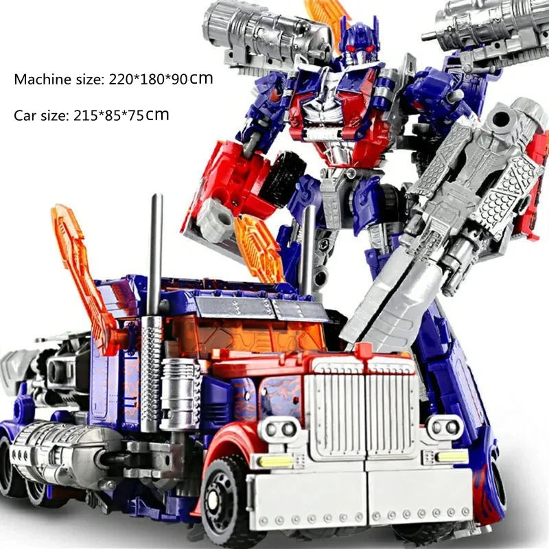 Robot Car Alloy Action Figure – Anime Series Collectible Toy for Kids