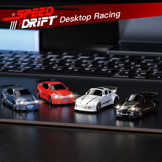 KF20 1:64 Mini Drift RC Car – 4-Wheel Remote Control Desk Racing Toy