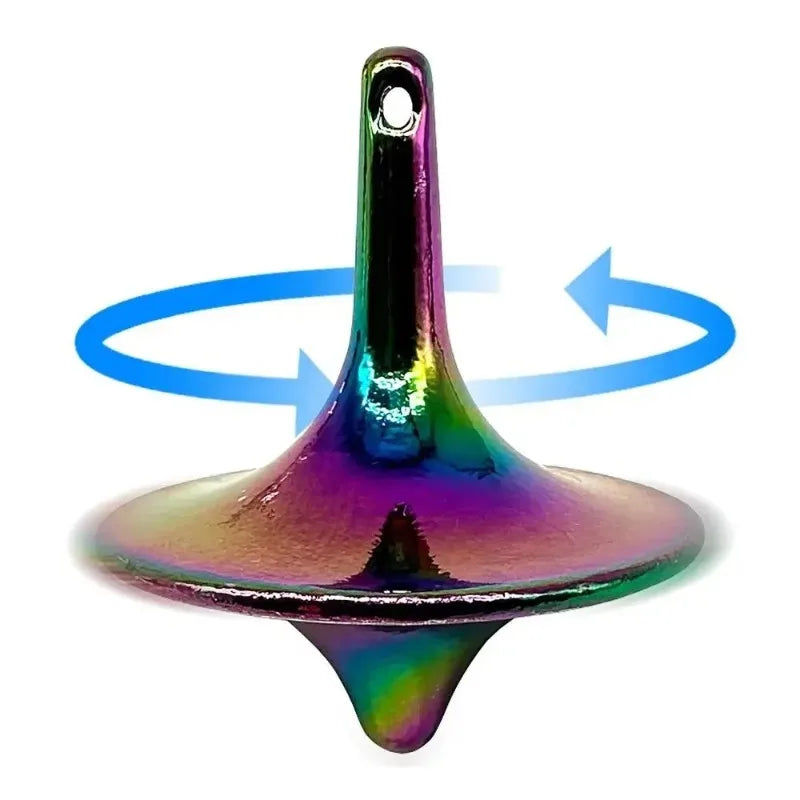 EDC Mini Metal Gyroscope Fingertip Whirlwind Gyro Anti Stress Irritability Fidget Toy Exquisite Decompression Gift