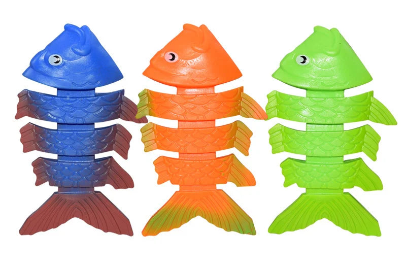 Kids Pool Diving Toy Set – Shark, Rocket & Ocean Friends