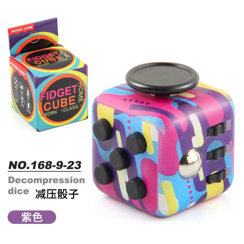 Fidget Stress Relief Dice Toy for Kids & Adults