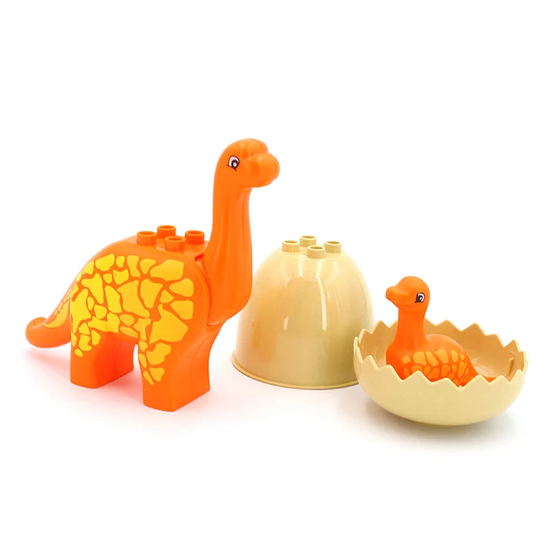 Zoo Animal Building Blocks Set – Compatible with Duplo, Dinosaurs & More