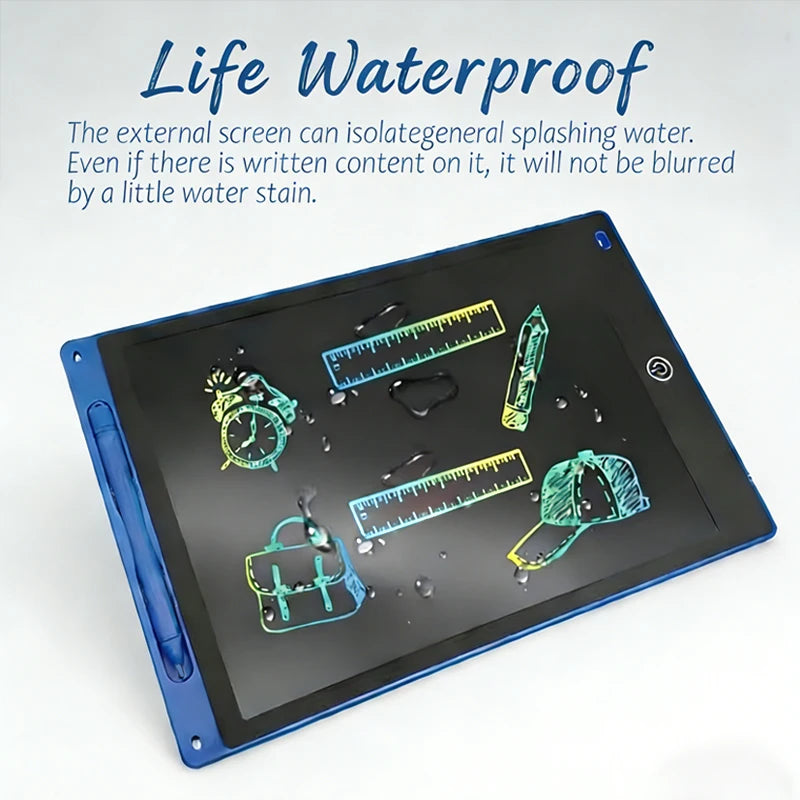 10inch LCD Color Doodle Drawing Board Handwriting Pad Electronic Writing Blackboard Birthday/Back-to-School Gift Educational Toy