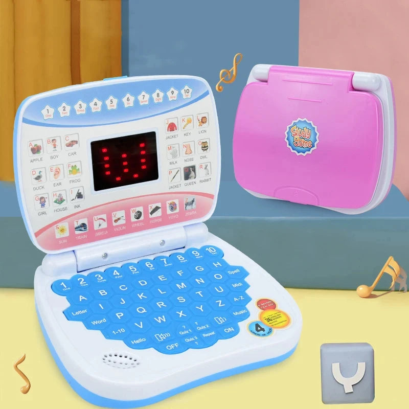 Kids Simulation Laptop – Portable Learning Typewriter for Ages 3–12