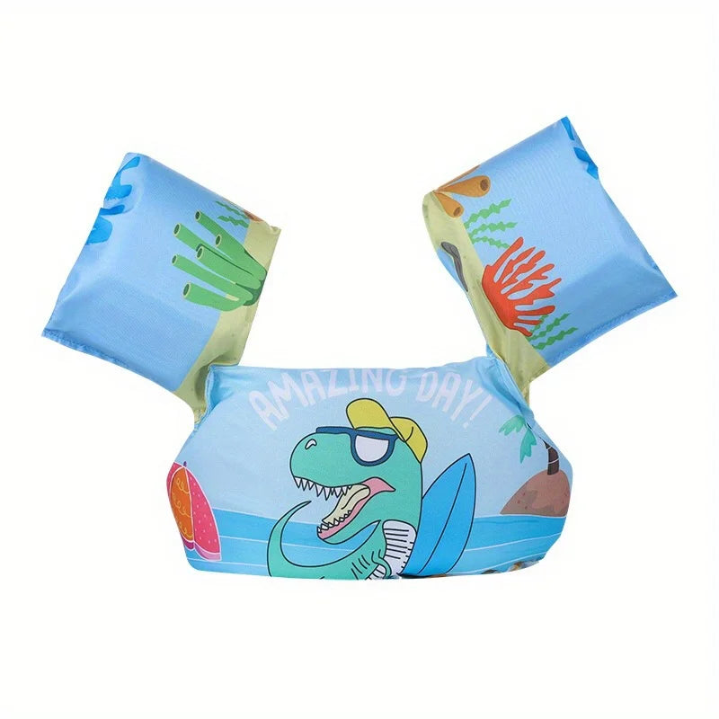 Kids Swim Life Jacket Vest for Swimming Pool,Swim Aid Floats,Toddler Swim Vest with Suitable for 30-50 lbs Infant/Baby/Sea/Beach