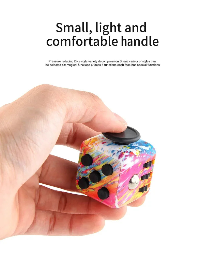 Fidget Stress Relief Dice Toy for Kids & Adults