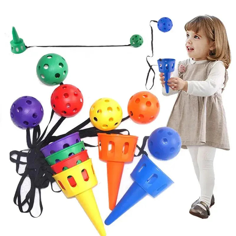 Throw & Catch Game Set – Hand-Eye Coordination Outdoor Toy