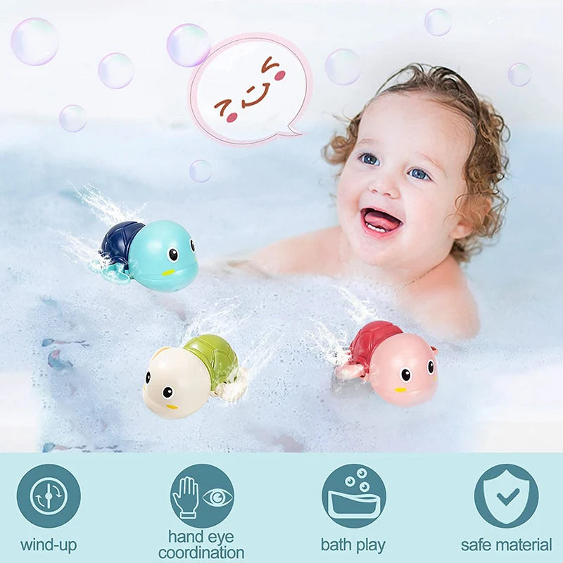 Clockwork Swimming Bath Toy for Kids