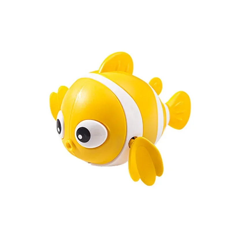 Wind-Up Clown Fish Bath Toy for Babies & Toddlers