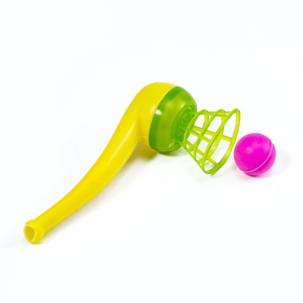 Plastic Pipe Blowing Ball Set – 3-Piece Outdoor Balance Training Toy