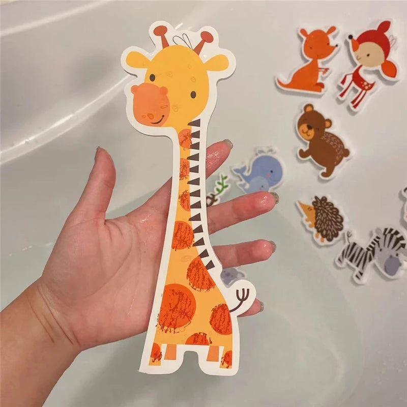 EVA Foam Animal Bath Sticker Toys for Kids