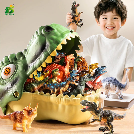 Jurassic Dinosaur World Playset – 46 to 64 Piece PVC Figures & Accessories
