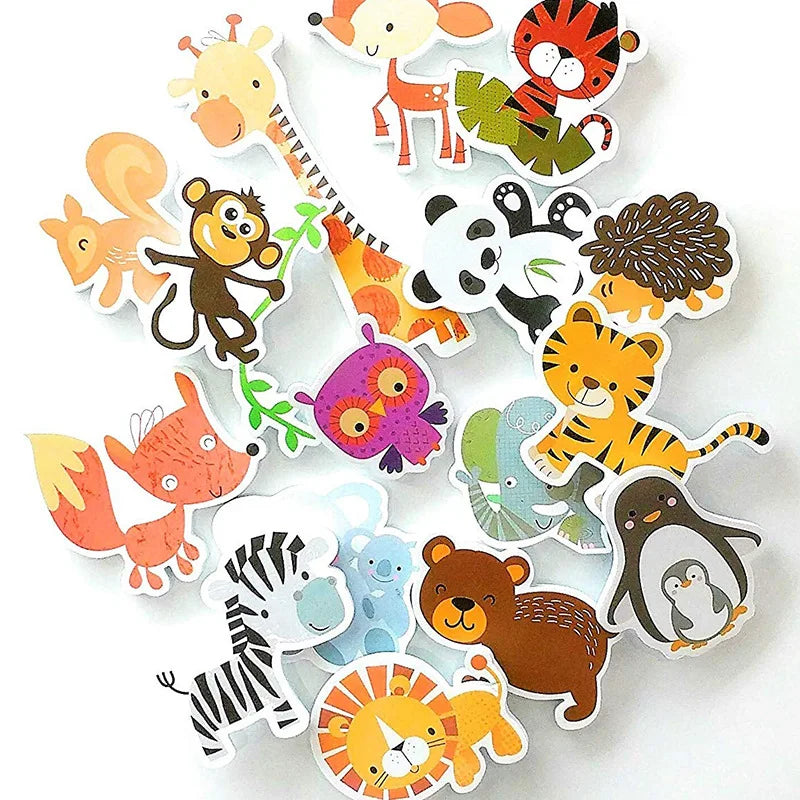 EVA Foam Animal Bath Sticker Toys for Kids