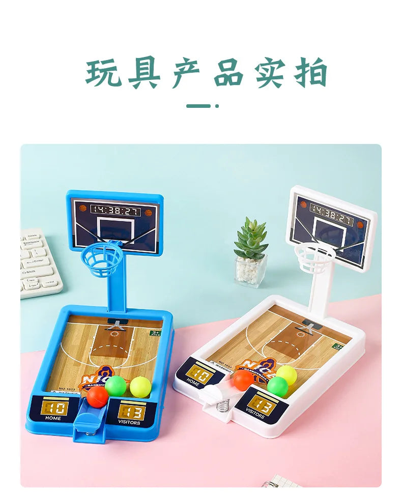 Mini Basketball Shooting Machine Toy for Kids
