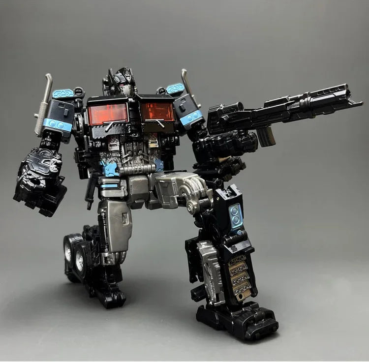 Robot Car Alloy Action Figure – Anime Series Collectible Toy for Kids