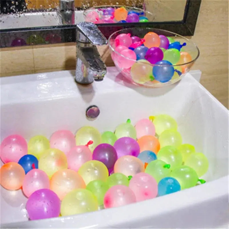 Fast-Fill Water Balloons – 111-Pack Summer Water Bombs