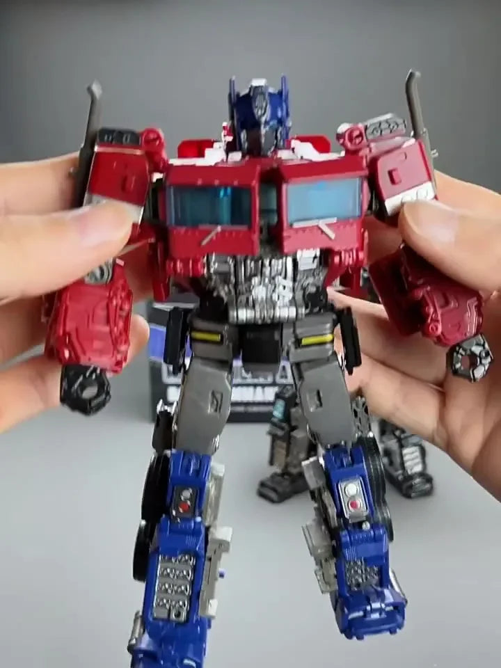 Robot Car Alloy Action Figure – Anime Series Collectible Toy for Kids