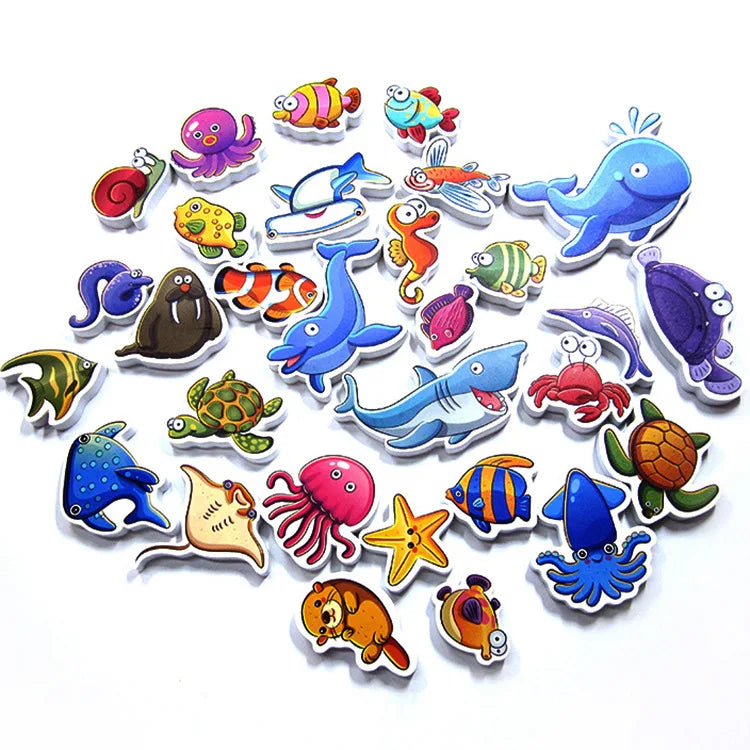 EVA Foam Animal Bath Sticker Toys for Kids