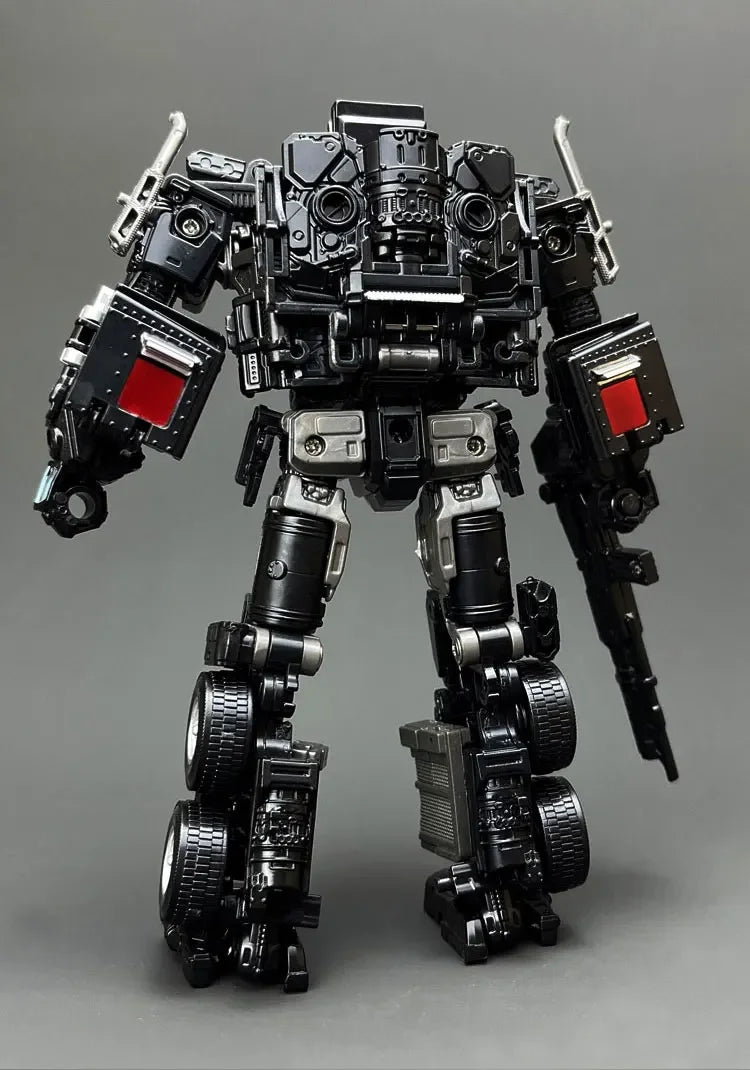 Robot Car Alloy Action Figure – Anime Series Collectible Toy for Kids