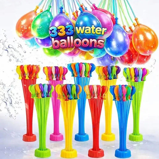 Fast-Fill Water Balloons – 111-Pack Summer Water Bombs