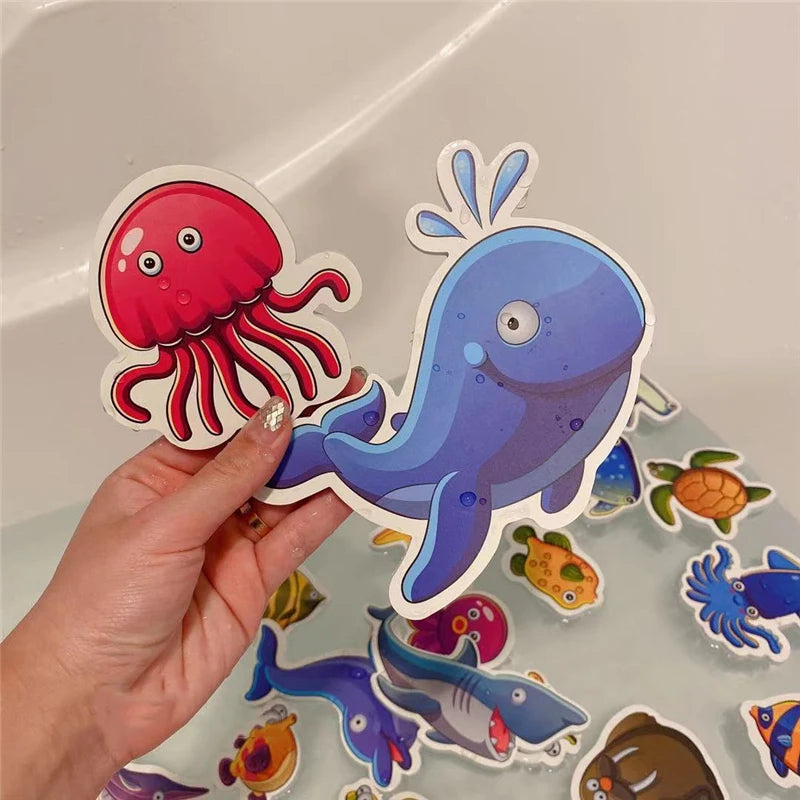 EVA Foam Animal Bath Sticker Toys for Kids