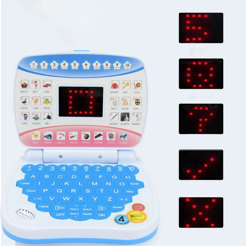 Kids Simulation Laptop – Portable Learning Typewriter for Ages 3–12