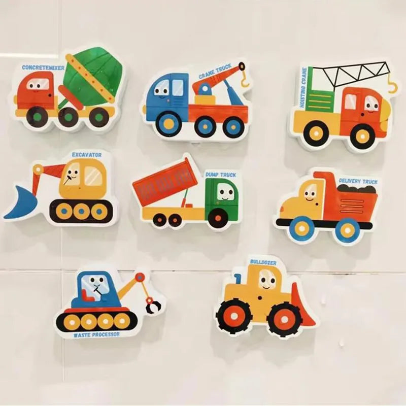 EVA Foam Animal Bath Sticker Toys for Kids
