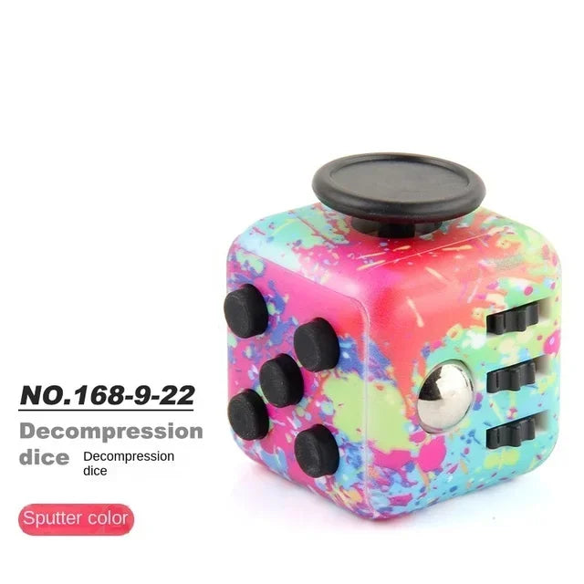 Fidget Stress Relief Dice Toy for Kids & Adults