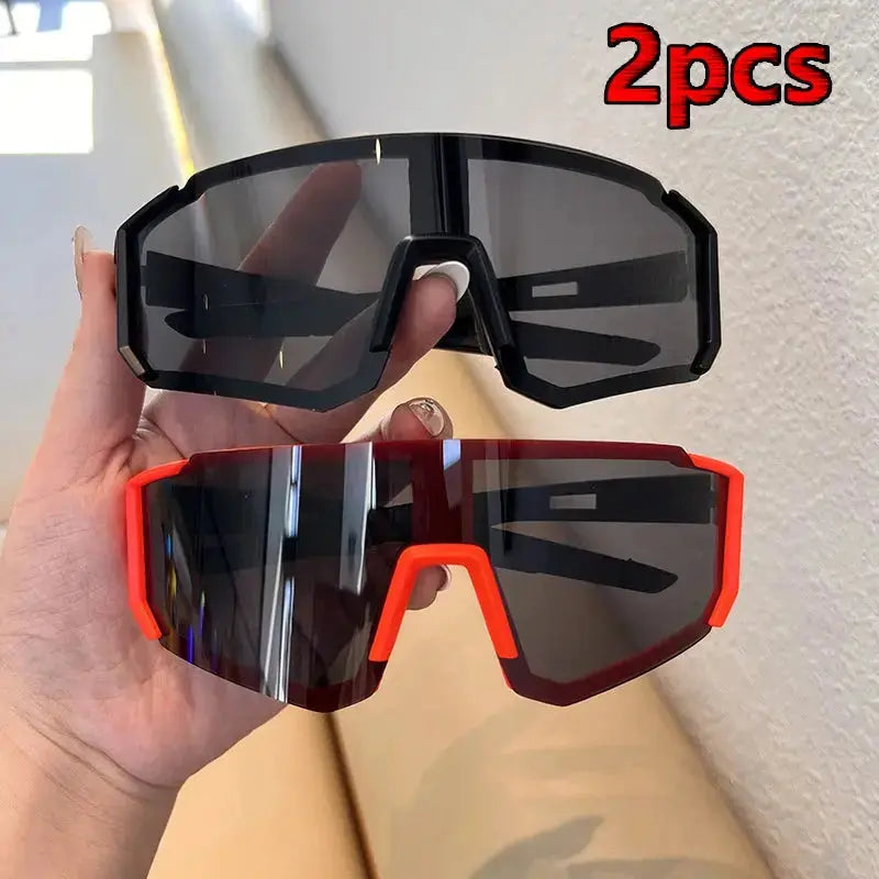 Kids Sport Sunglasses 2-Pack – UV400 Sand & Glare Protection – 2pcs z17