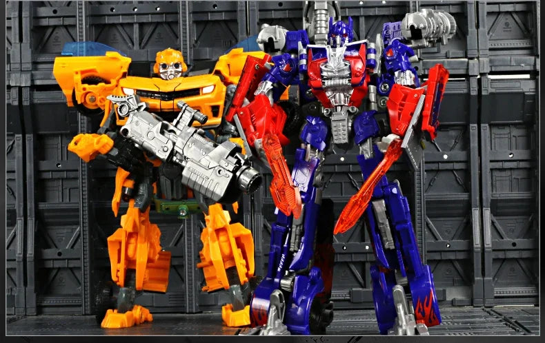 Robot Car Alloy Action Figure – Anime Series Collectible Toy for Kids