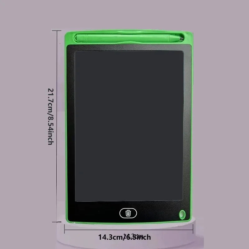 LCD Drawing Tablet for Kids – Rechargeable Erasable Writing Board 6.5–12 Inch