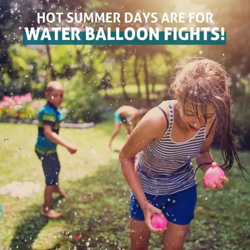 Fast-Fill Water Balloons – 111-Pack Summer Water Bombs