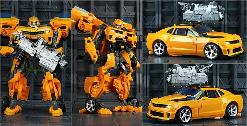 Robot Car Alloy Action Figure – Anime Series Collectible Toy for Kids