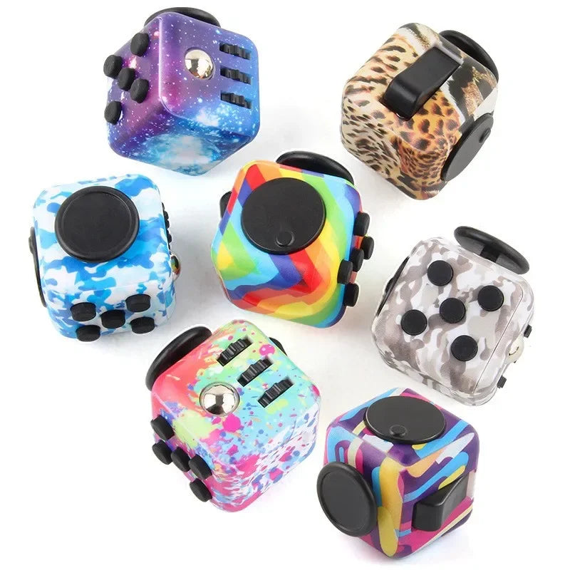 Fidget Stress Relief Dice Toy for Kids & Adults
