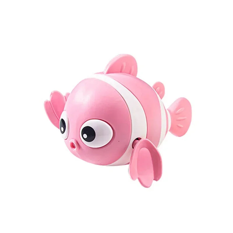 Wind-Up Clown Fish Bath Toy for Babies & Toddlers